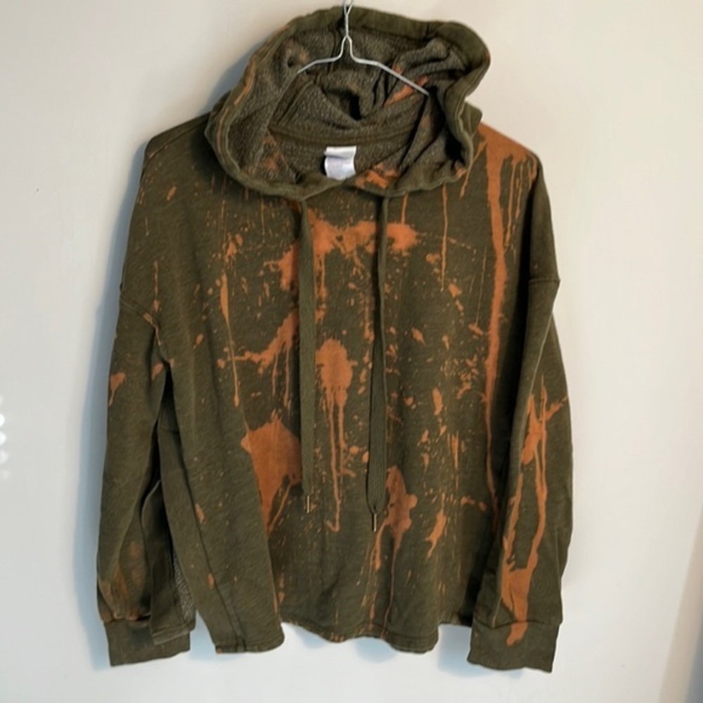 Stars Above Bleach Dyed‎ Oversized Hoodie | Size Small